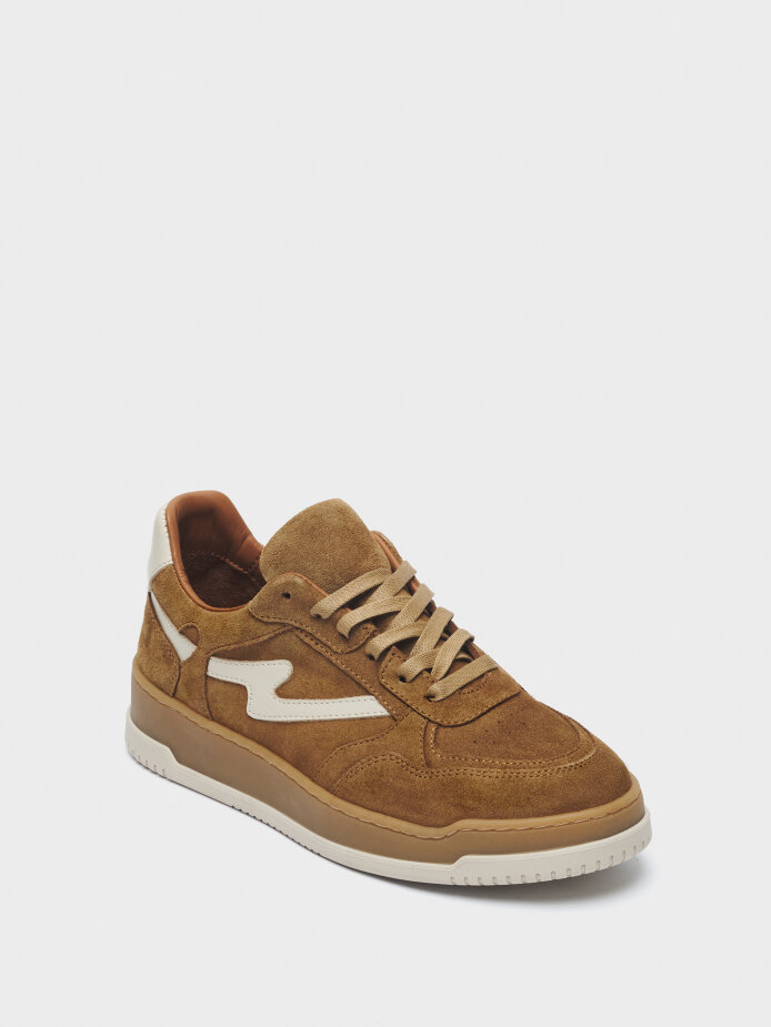 10394 KADIN AYAKKABI SNEAKER TABA SÜET - (1)