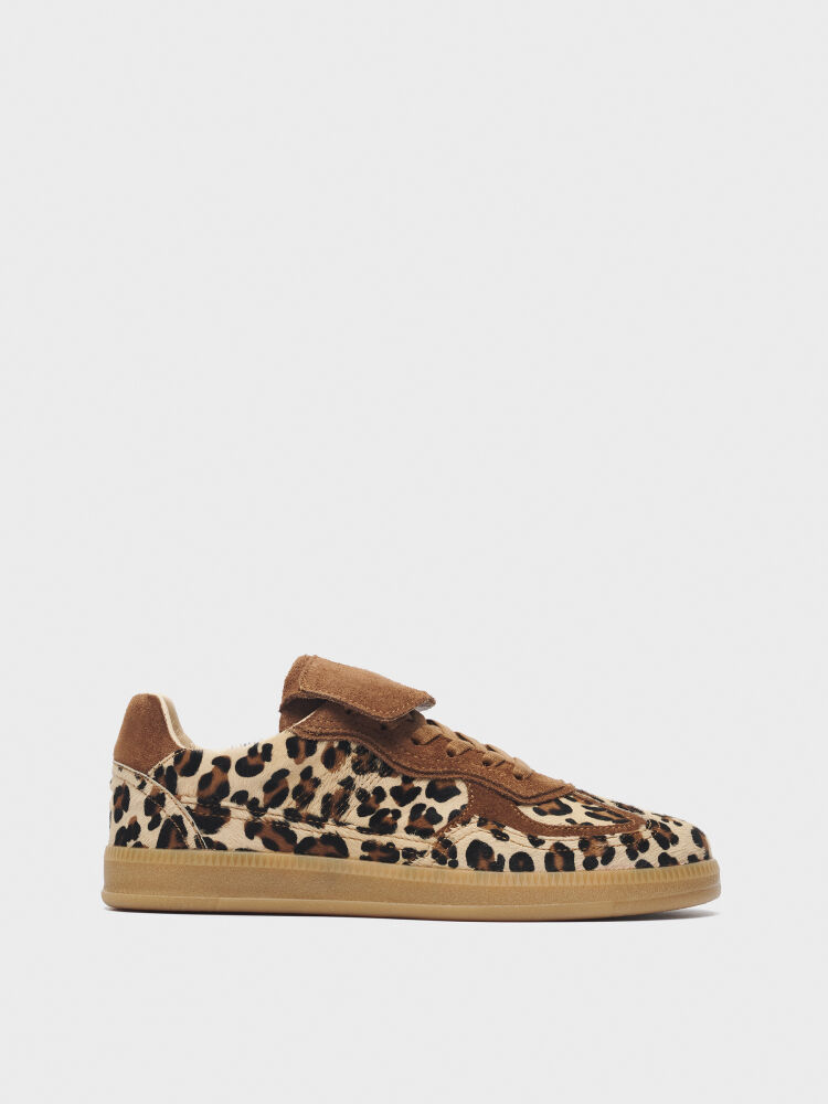 10395 KADIN AYAKKABI SNEAKER LEOPAR - 1