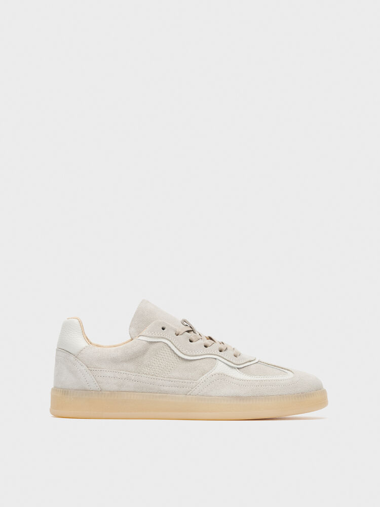 10396 KADIN AYAKKABI SNEAKER BEJ SÜET - 1