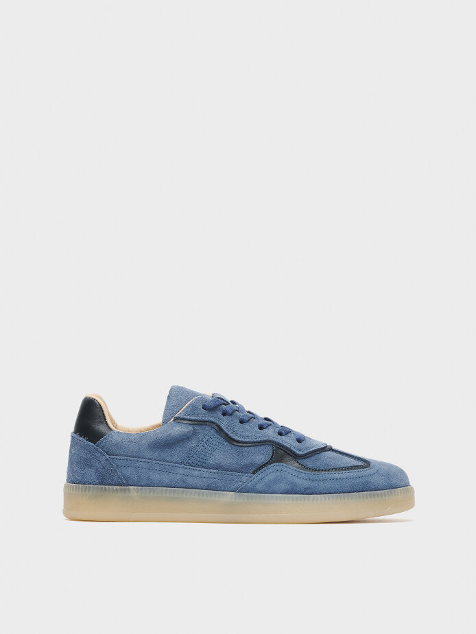 10396 KADIN AYAKKABI SNEAKER LACİVERT SÜET 