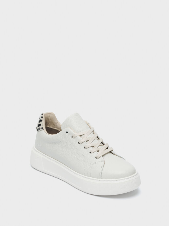 10400 KADIN AYAKKABI BEJ/LEOPAR - (1)