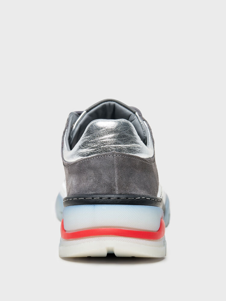 10402 KADIN SNEAKER AYAKKABI ANTRASİT SÜET - 4