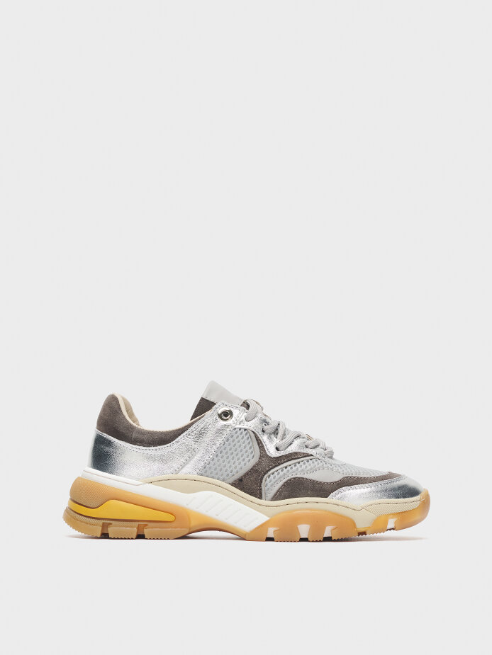 10402 KADIN SNEAKER AYAKKABI GRİ SÜET 