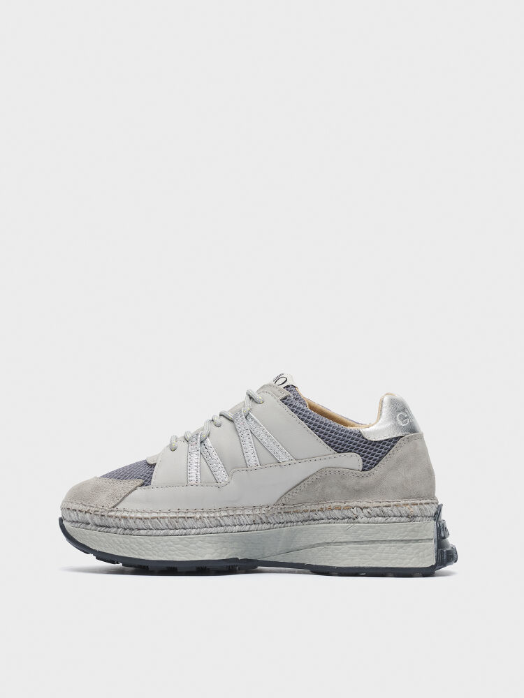 10404 KADIN SNEAKER AYAKKABI GRİ - 3