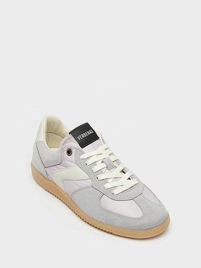 10412 KADIN SNEAKER AYAKKABI LİLA SÜET - (1)