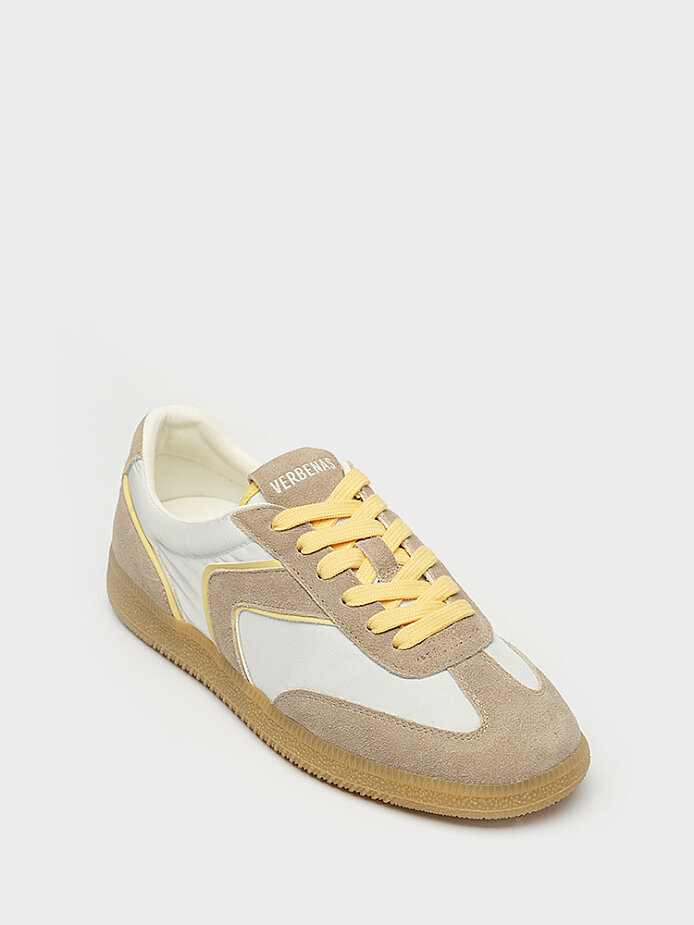 10413 KADIN SNEAKER AYAKKABI VİZON SÜET - (1)