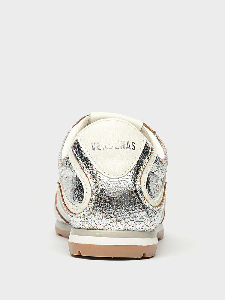 10415 KADIN SNEAKER AYAKKABI PLATİN - 4