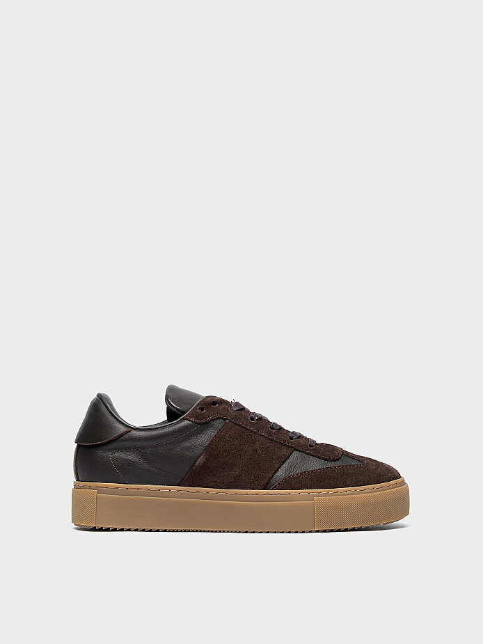 10433 KADIN SNEAKER AYAKKABI KAHVE SÜET/KAHVE - 