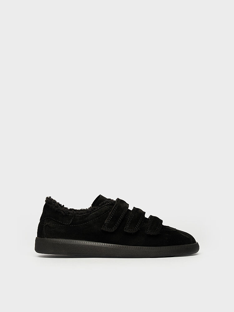 10434 KADIN SNEAKER AYAKKABI SİYAH SÜET - 1