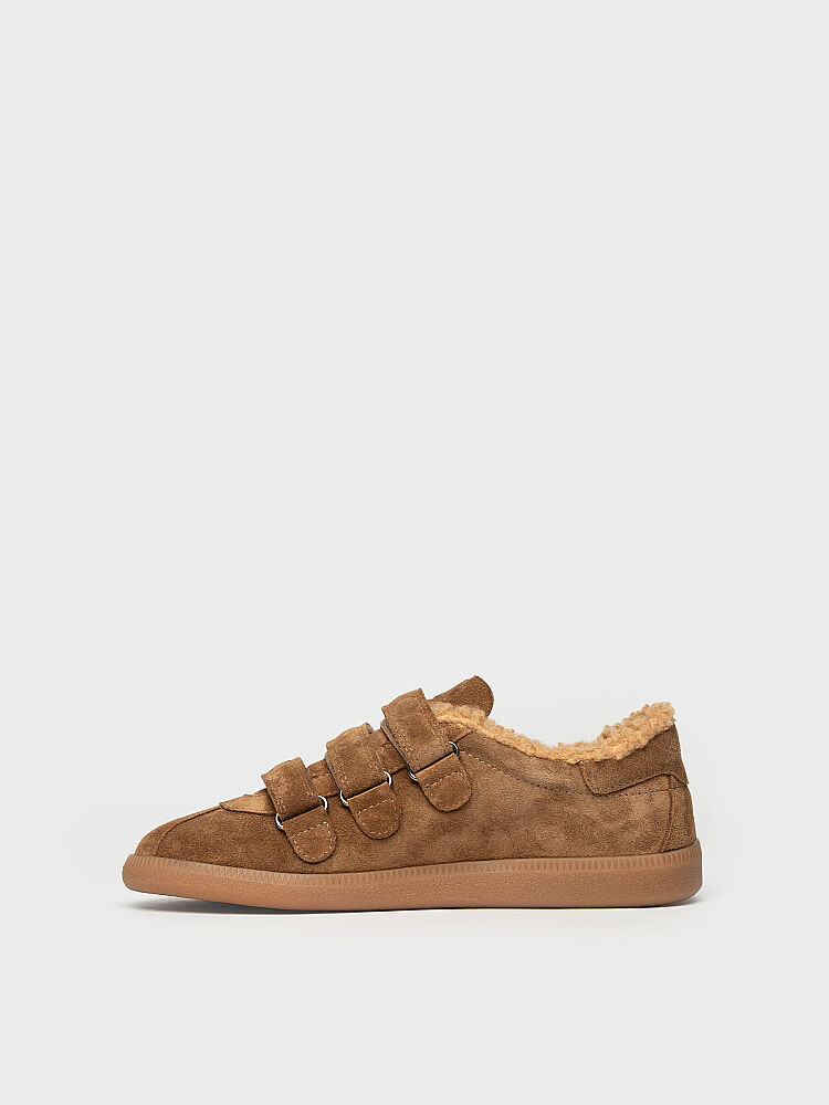 10434 KADIN SNEAKER AYAKKABI TABA SÜET - 3