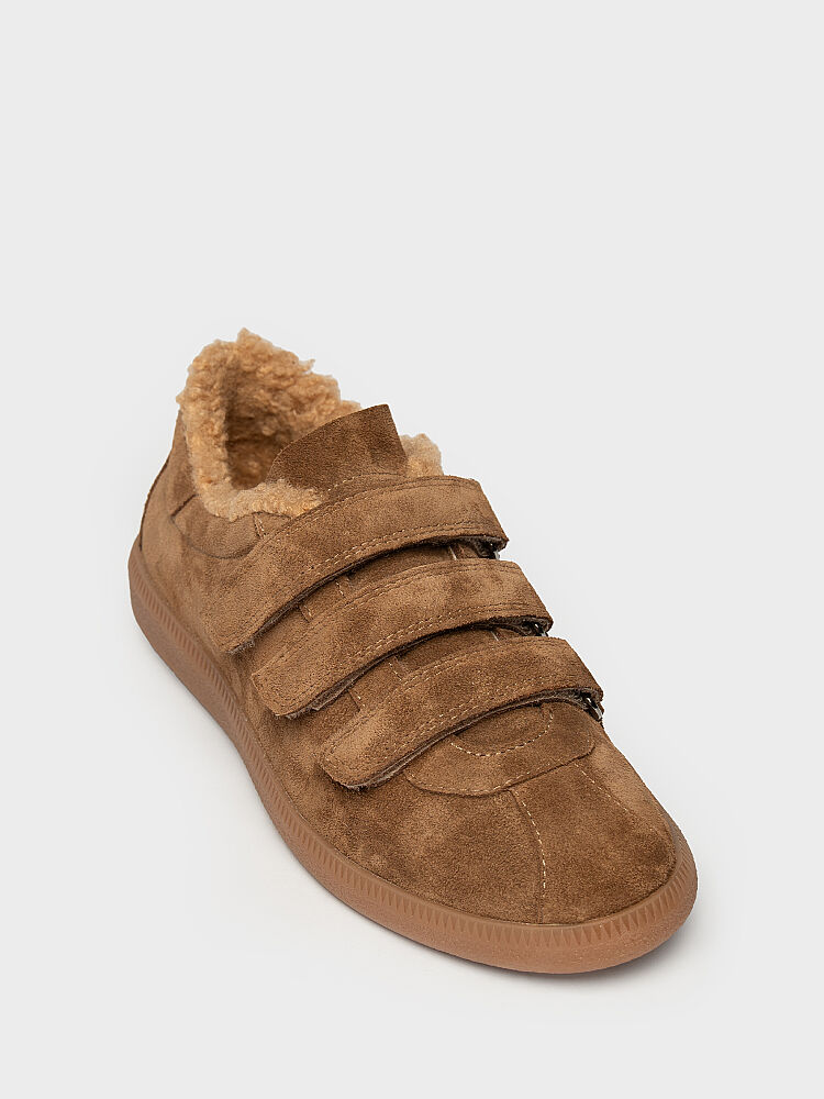 10434 KADIN SNEAKER AYAKKABI TABA SÜET - 2