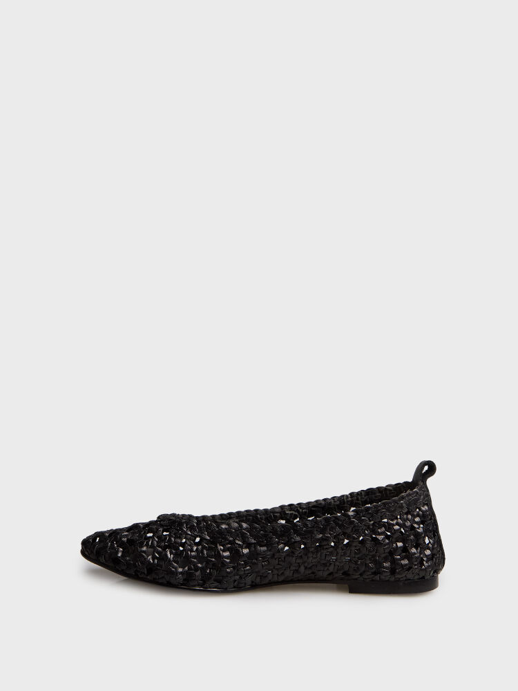 15204 KADIN AYAKKABI SİYAH ÖRGÜ - 3