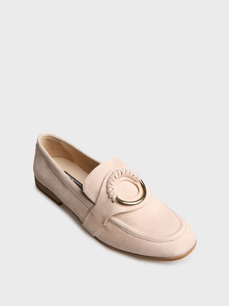 15210 KADIN LOAFER BEJ SÜET - 2
