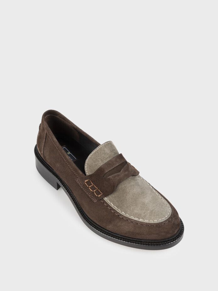 15223 KADIN AYAKKABI KAHVE SÜET - (1)