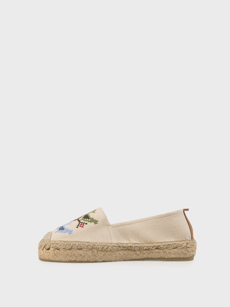 15226 KADIN AYAKKABI BEJ KETEN - 3