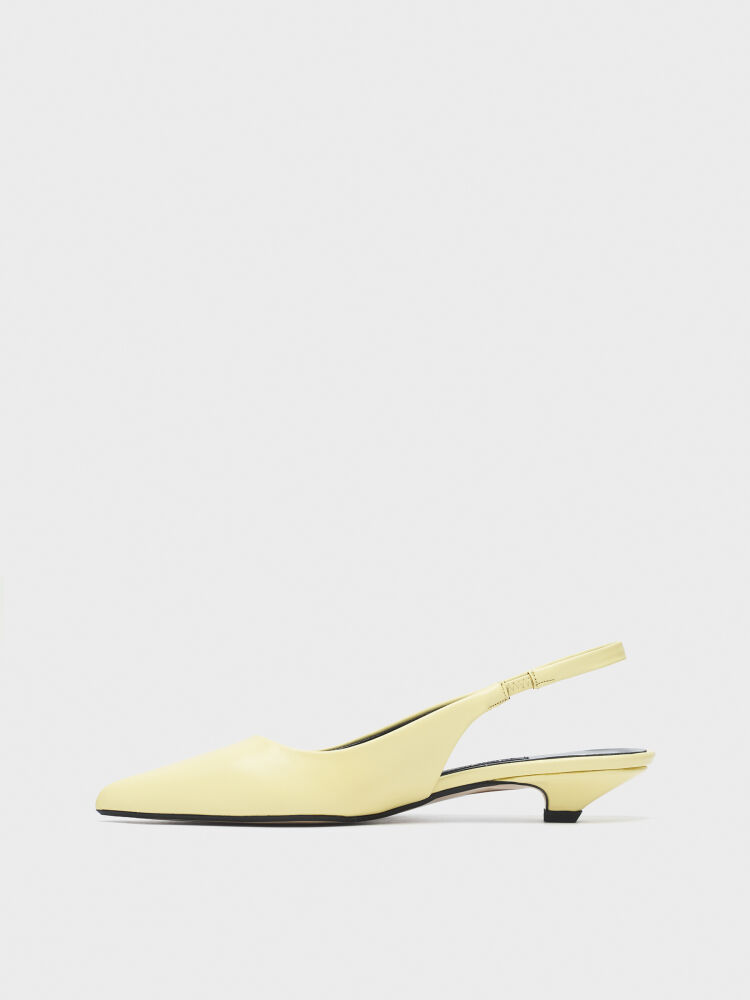 15229 KADIN AYAKKABI SARI - 3