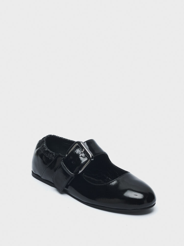 15233 KADIN BABET SİYAH RUGAN - 2