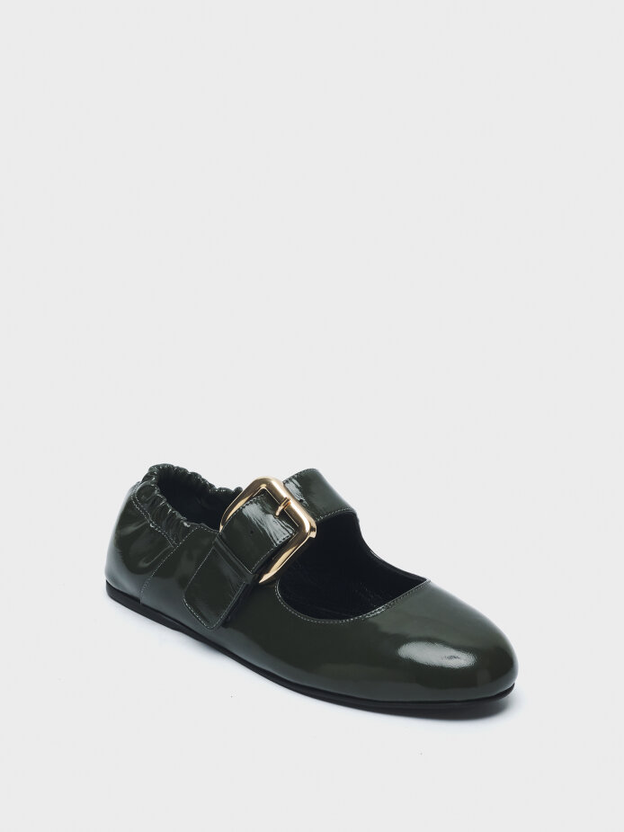 15233 KADIN BABET YEŞİL RUGAN - (1)