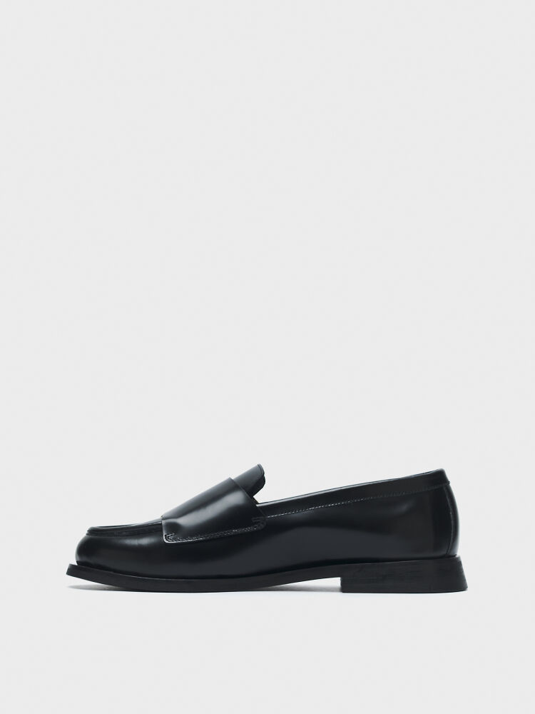 15235 KADIN AYAKKABI LOAFER SİYAH - 3
