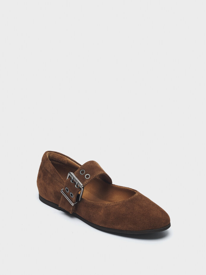 15238 KADIN BABET TABA SÜET - (1)