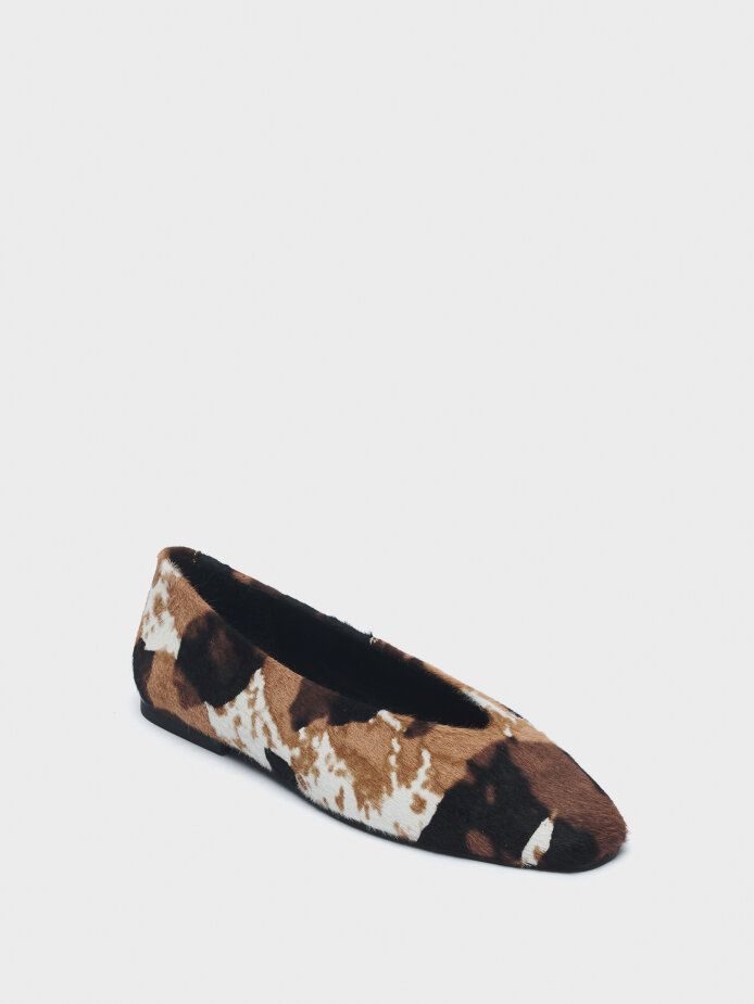 15240 KADIN BABET KAHVE TAY - (1)