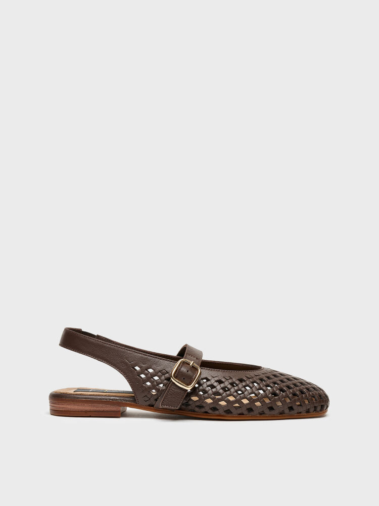 15259 BABET KADIN AYAKKABI KAHVE - 1