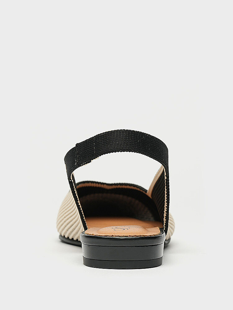 15265 KADIN AYAKKABI SİYAH/KREM - 4