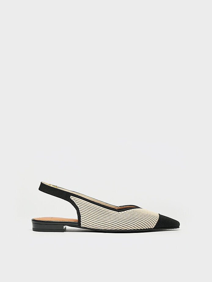 15265 KADIN AYAKKABI SİYAH/KREM 