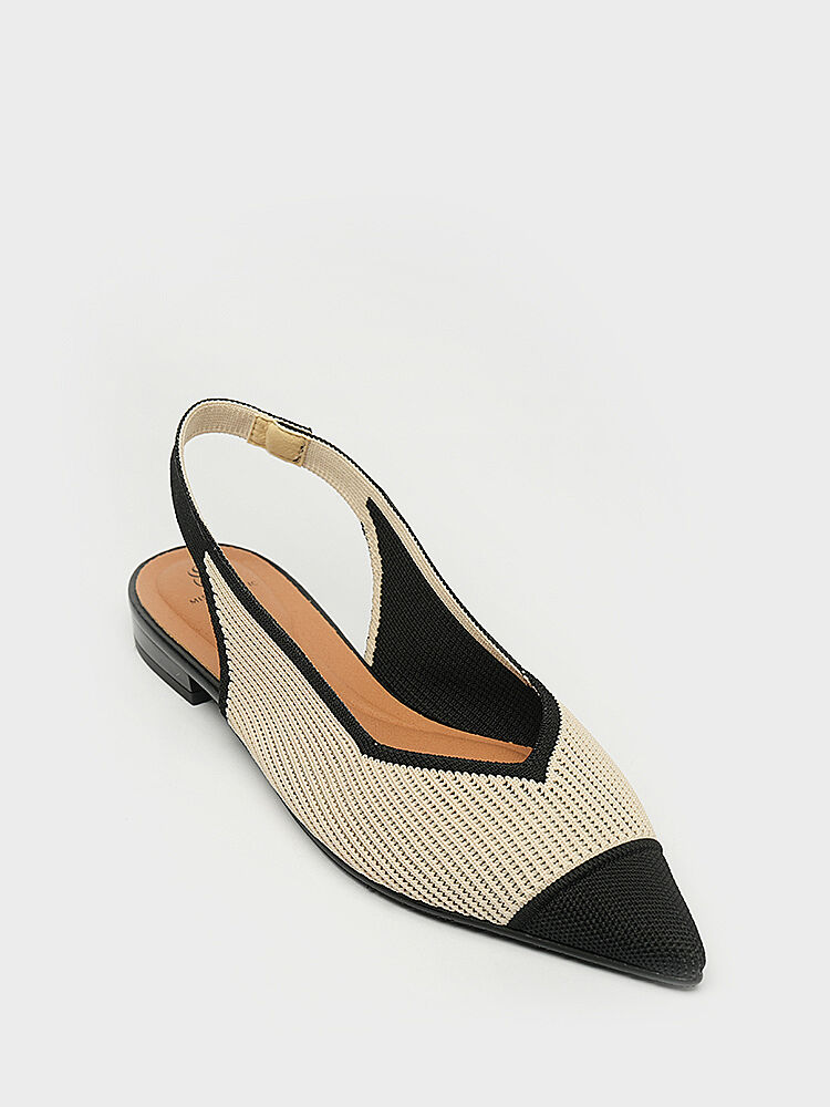 15265 KADIN AYAKKABI SİYAH/KREM - 2