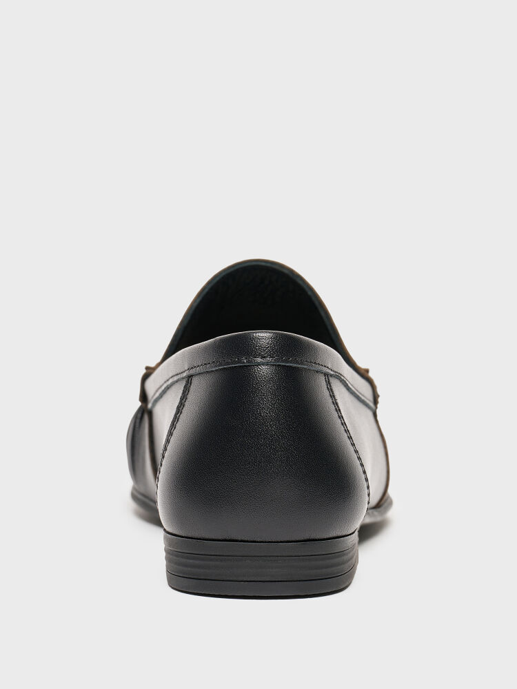 15269 KADIN LOAFER AYAKKABI SİYAH - 4