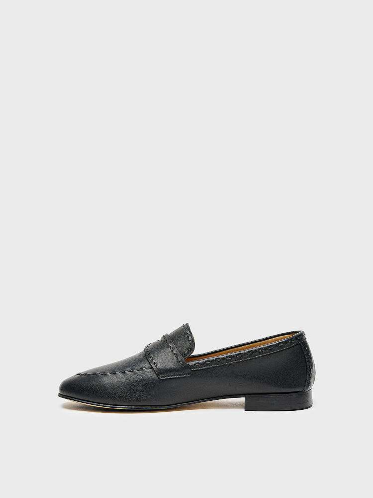 15277 KADIN LOAFER AYAKKABI SİYAH - 3
