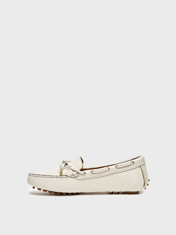 15279 KADIN LOAFER AYAKKABI KREM - 3