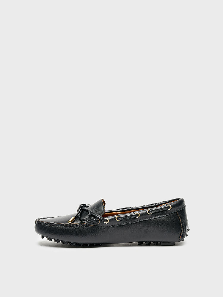 15279 KADIN LOAFER AYAKKABI SİYAH - 3