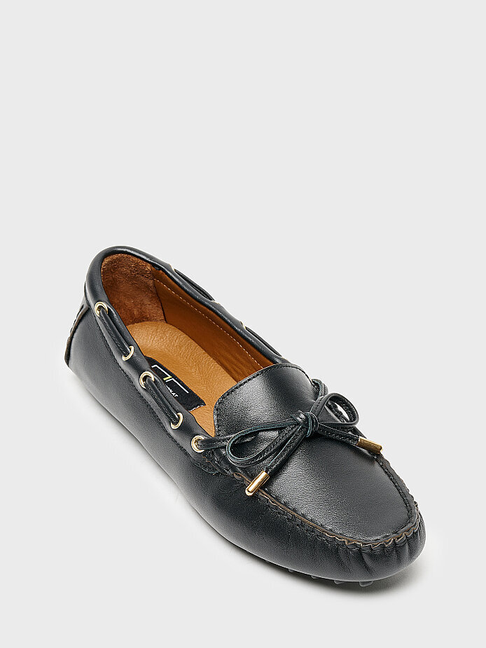 15279 KADIN LOAFER AYAKKABI SİYAH - (1)