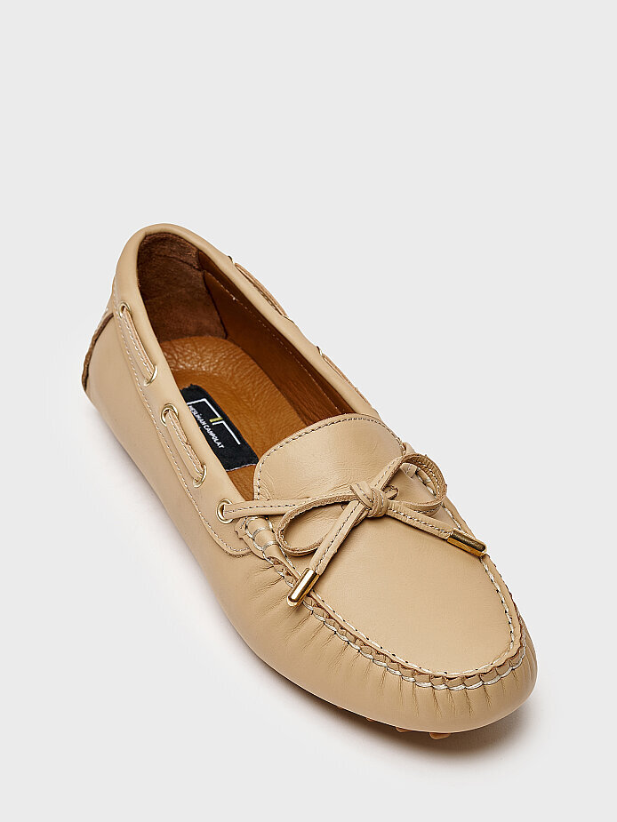15279 KADIN LOAFER AYAKKABI TEN DERİ - (1)