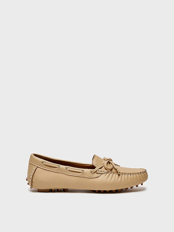 15279 KADIN LOAFER AYAKKABI TEN DERİ - 