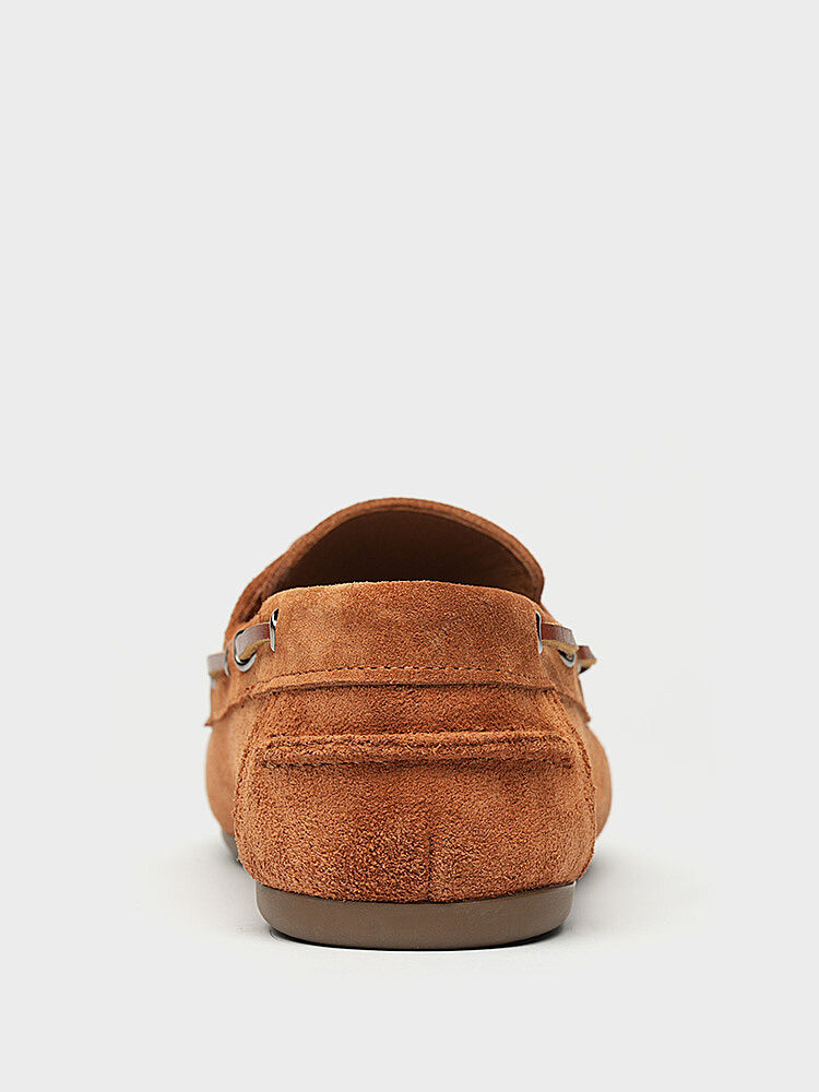 15282 KADIN LOAFER AYAKKABI TABA SÜET - 4