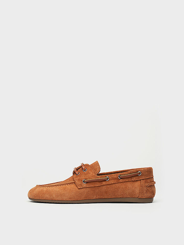 15282 KADIN LOAFER AYAKKABI TABA SÜET - 3
