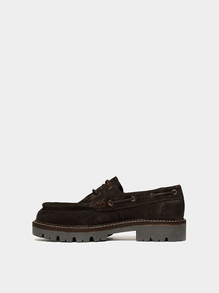 15285 KADIN LOAFER AYAKKABI ANTRASİT SÜET - 3