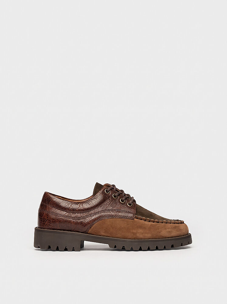 15289 KADIN LOAFER AYAKKABI HAKİ/TABA/KAHVE - 1