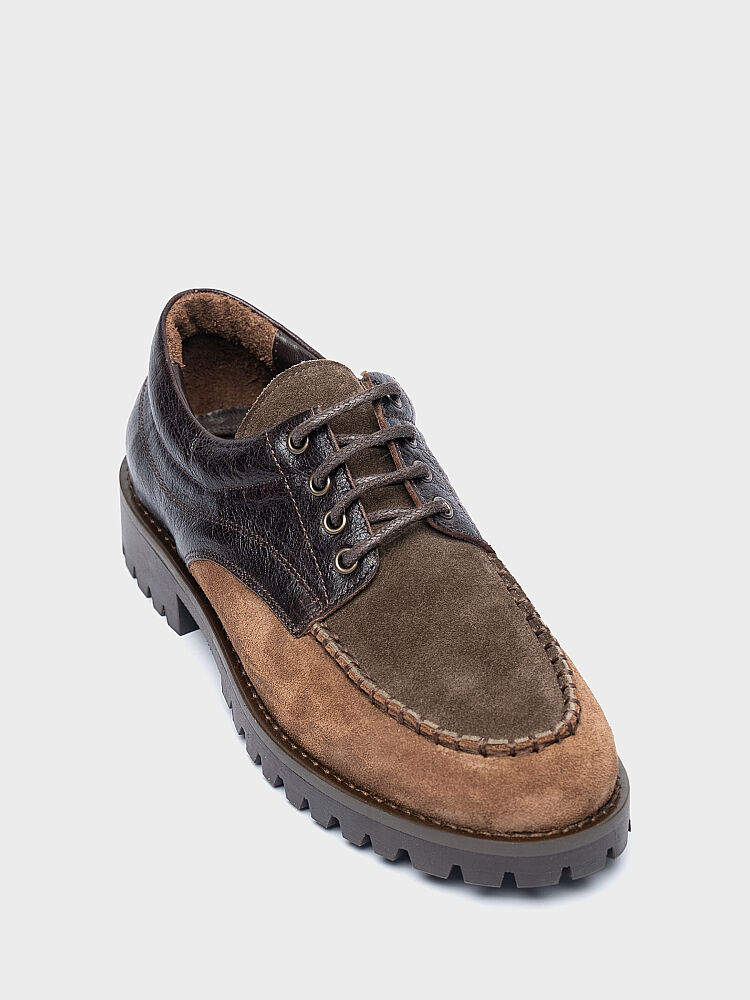 15289 KADIN LOAFER AYAKKABI HAKİ/TABA/KAHVE - 2