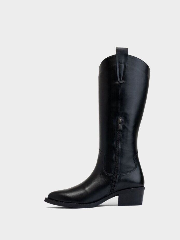 20523 KADIN ÇİZME SİYAH - 3