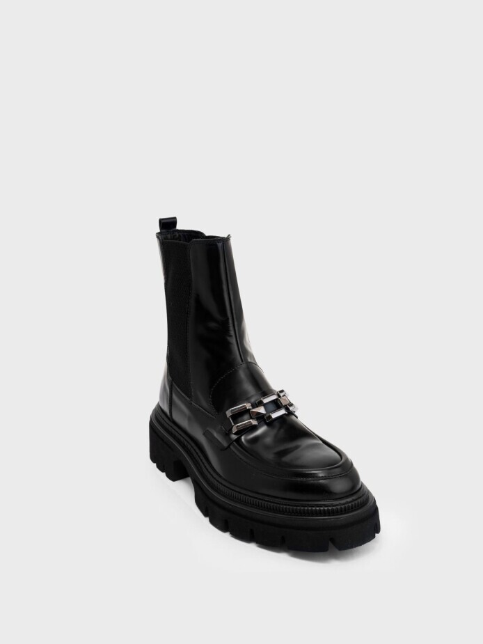 20533 KADIN BOT SİYAH - (1)