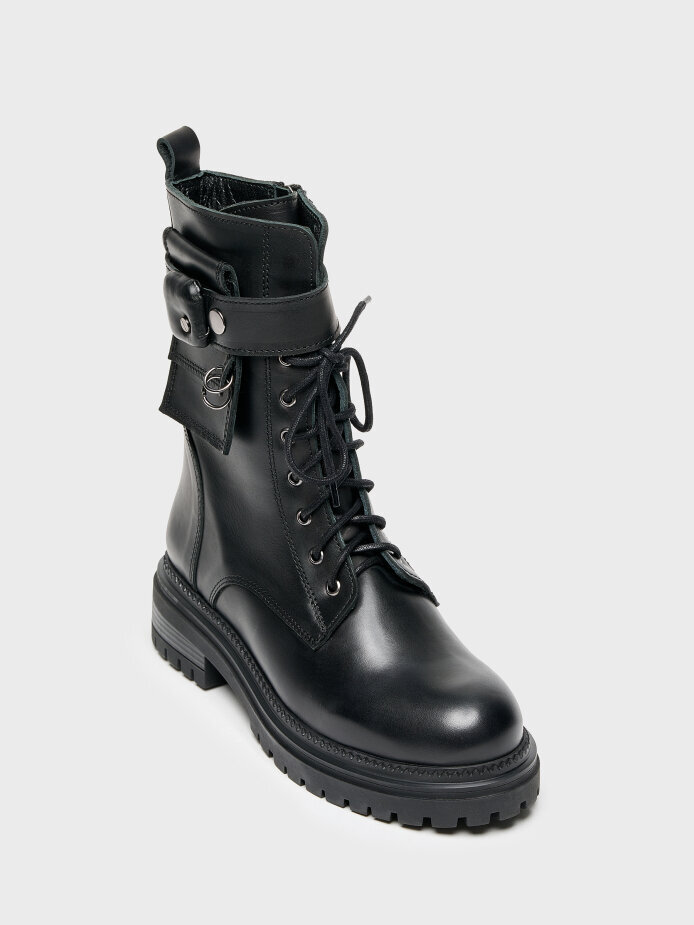 20565 KADIN BOT SİYAH - (1)