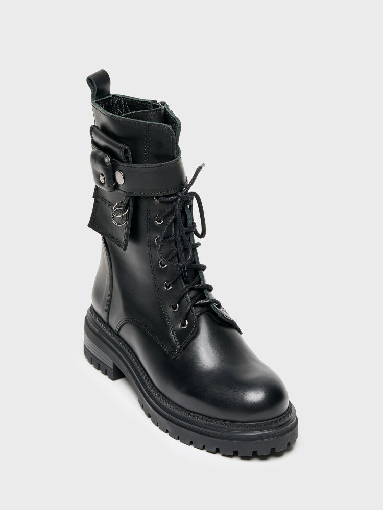 20565 KADIN BOT SİYAH - 2