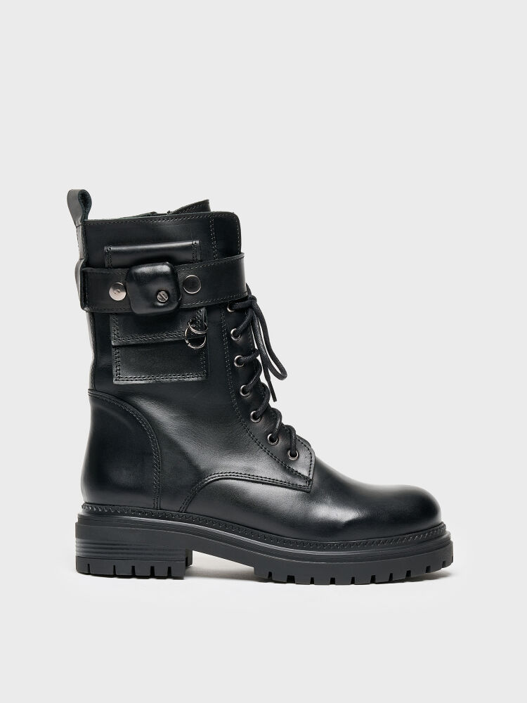 20565 KADIN BOT SİYAH - 1