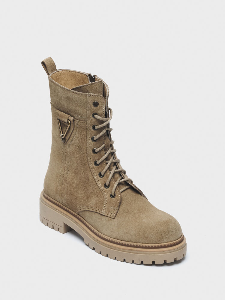 20566 KADIN BOT BEJ SÜET - 2