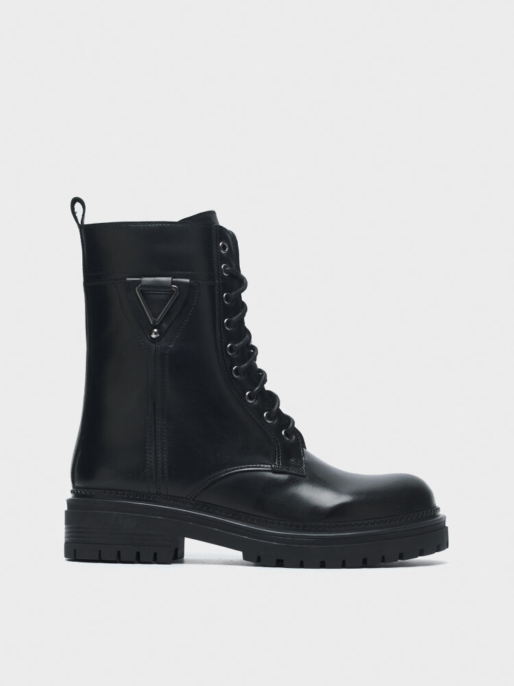 20566 KADIN BOT SİYAH - 1