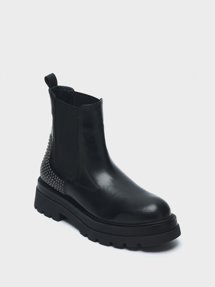 20572 KADIN BOT SİYAH - (1)