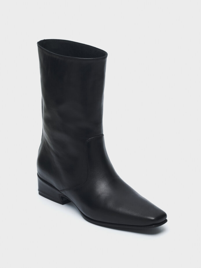 20574 KADIN BOT SİYAH - (1)